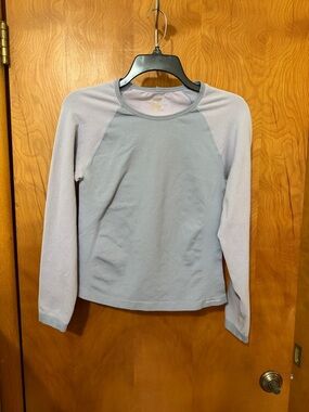 Patagonia Lavender vintage Long Sleeve capilene Base Layer Top size large